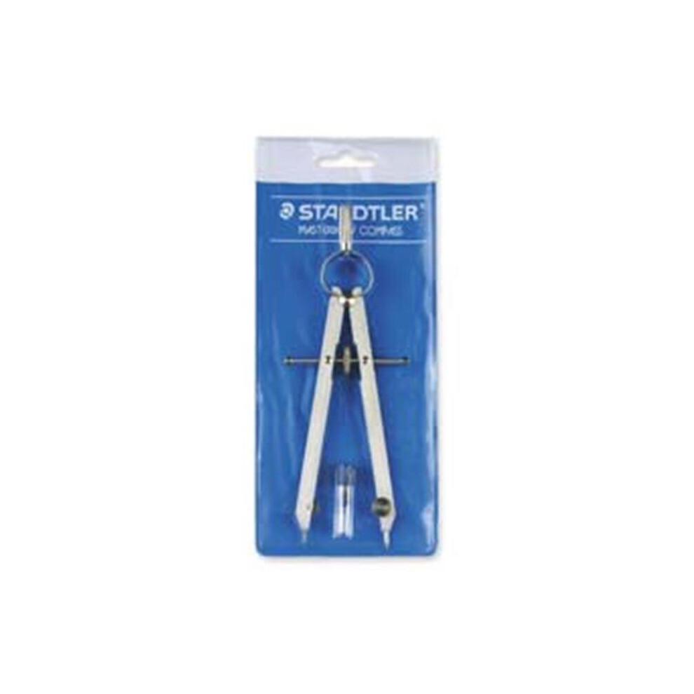 Staedtler- Inc.  Comfort Compass- w- Spare Lead- 3-.25in.x.50in.x7-.50in.- Nickel