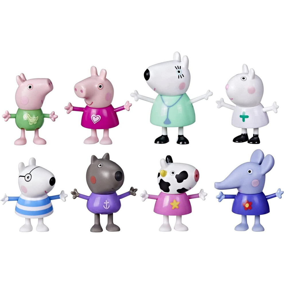 Peppa Pig Dr Polar Bear 8 Figure Pack