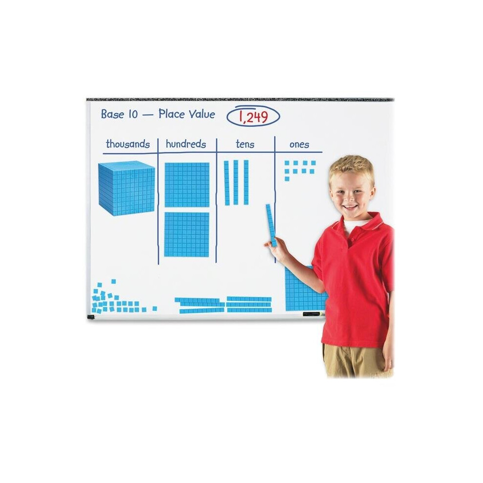 Learning Resources  Giant Magnetic Base Ten Set - 131 Piece