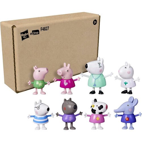 Hasbro Peppa Pig Dr Polar Bear 8 Figure Pack 2