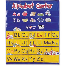 Learning Resources Alphabet Center Pocket Chart, Nylon - Multi Color