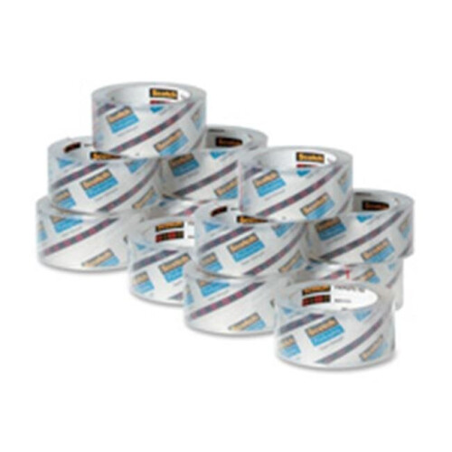 3M 3M  Packing Tape- Heavy Duty- 1-.88in.x54.6 Yds.- 36 Rolls-CT- CL