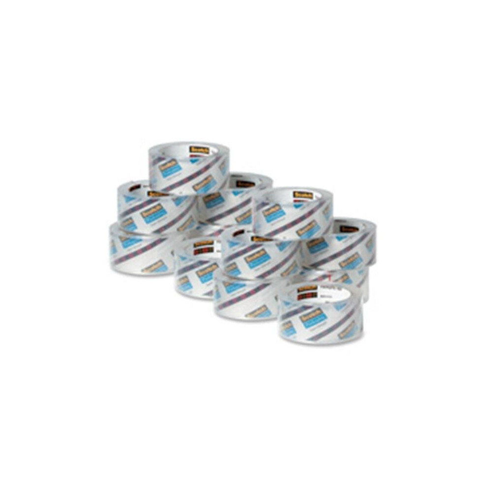3M  Packing Tape- Heavy Duty- 1-.88in.x54.6 Yds.- 36 Rolls-CT- CL