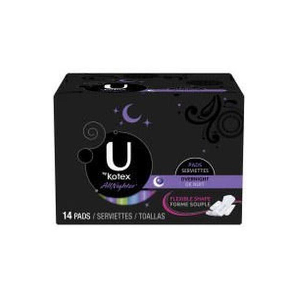 Kimberly-Clark Kimberly Clark Perso 28742 Kotex All Nighter Ultra Thin Pads