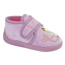 (8 UK Child) Sleepers Girls Mystique Unicorn/Mermaid Slippers