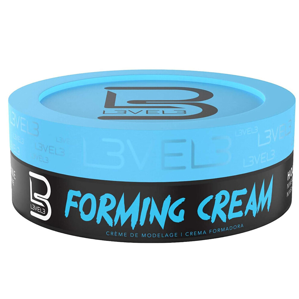 L3VEL3 Forming Cream - Boosts Hair Volume - Adds Shine and Creates Texture - Leaves No Visible Residue-Suitable for all Hair Types - 150 ml