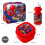 Marvel Marvel Spiderman Insulated 3 Piece Lunch Bag Set Boys Sandwich Box Sports Bottle 6