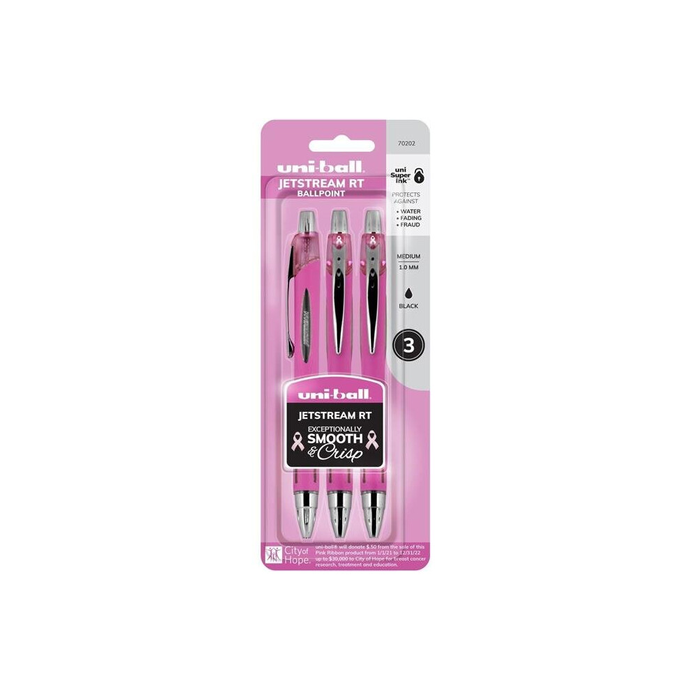 Uni-Ball  Coh PI Jetstream Ballpoint Pen - Pack of 3