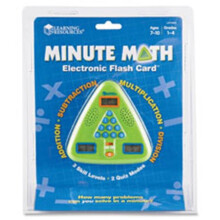Learning Resources  Minute Math Electronic Flash Card