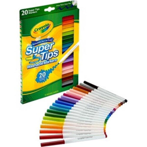 Crayola Crayola  Super Tips Washable Marker