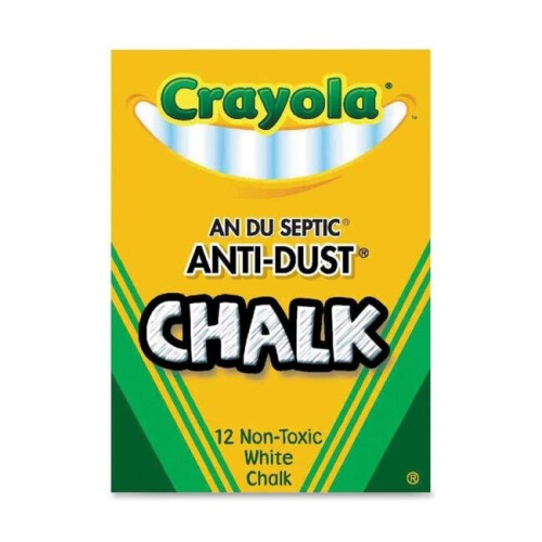 Lorell  Anti Dust Chalk - White