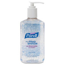 Gojo Instant Hand Sanitizer, Pump Bottle, 12 oz., Clear