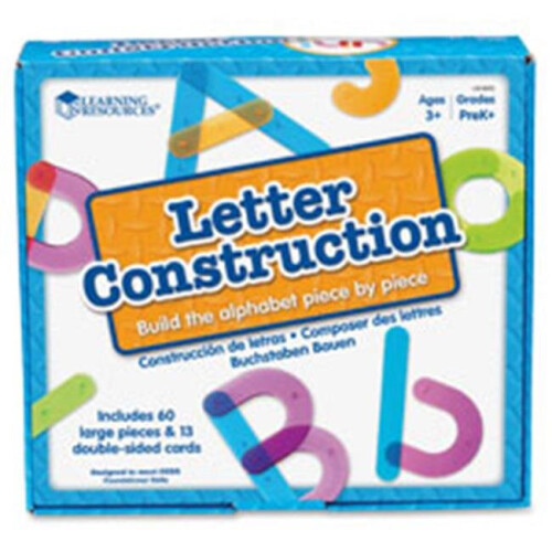 Learning Resources Learning Resources  Letter Construction Activity Set