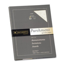 Southworth Company  Fine Parchment Paper- 24Lb- 8-.50in.x11in.- Ivory