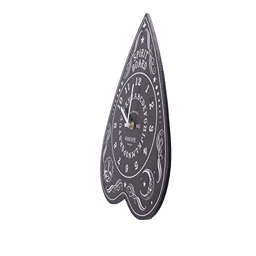 Nemesis Now Spirit Board Clock, Black, 34cm 2