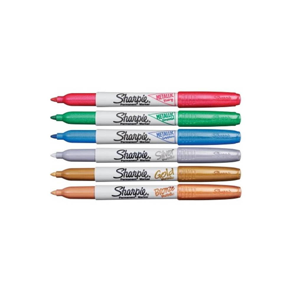 Sanford  Sharpie Metallic Permanent Marker, Assorted Color