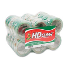Duck Brand DUC Packing Tape, 1.88x54.7Yds., 24-PK, Clear