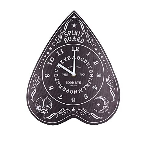 Nemesis Now Spirit Board Clock, Black, 34cm