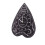 Nemesis Now Spirit Board Clock, Black, 34cm 2