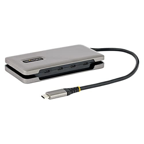StarTech.com Hub USB-C 4 Ports - STARTECH.COM - HB31CM4CPD3 - USB 3.1 10Gbps - PD Pass-Through 100W - Câble 32cm