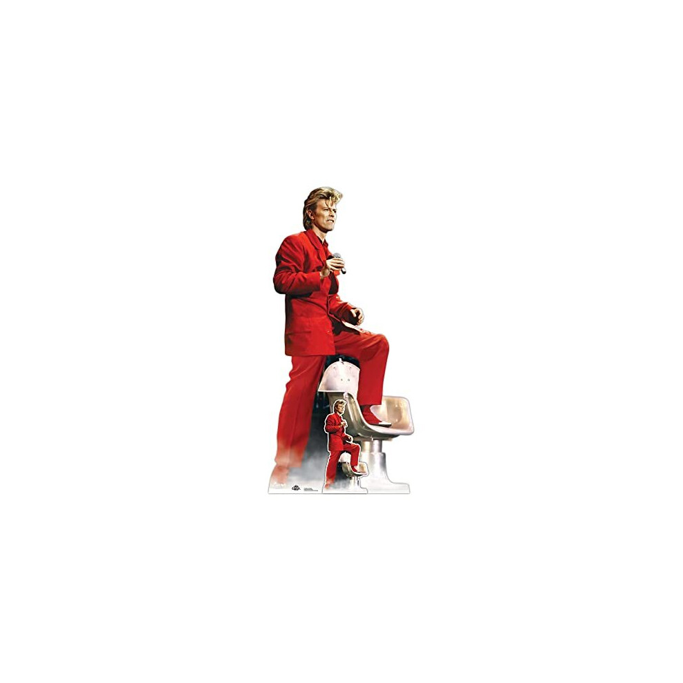 Star Cutouts Cs1004 David Bowie Lifesize Cardboard Cutout With Free Mini