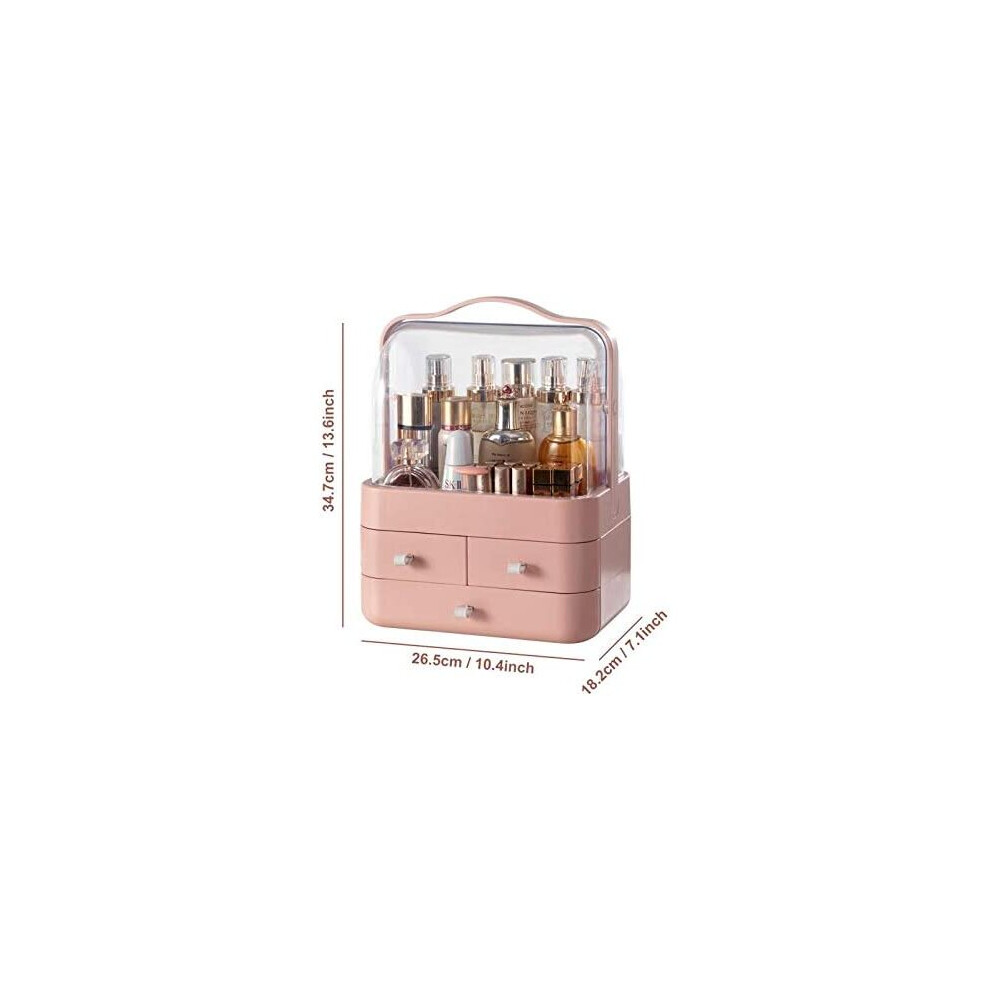 pink-makeup-cosmetic-storage-box-3-drawers-beauty-cosmetic-organisers