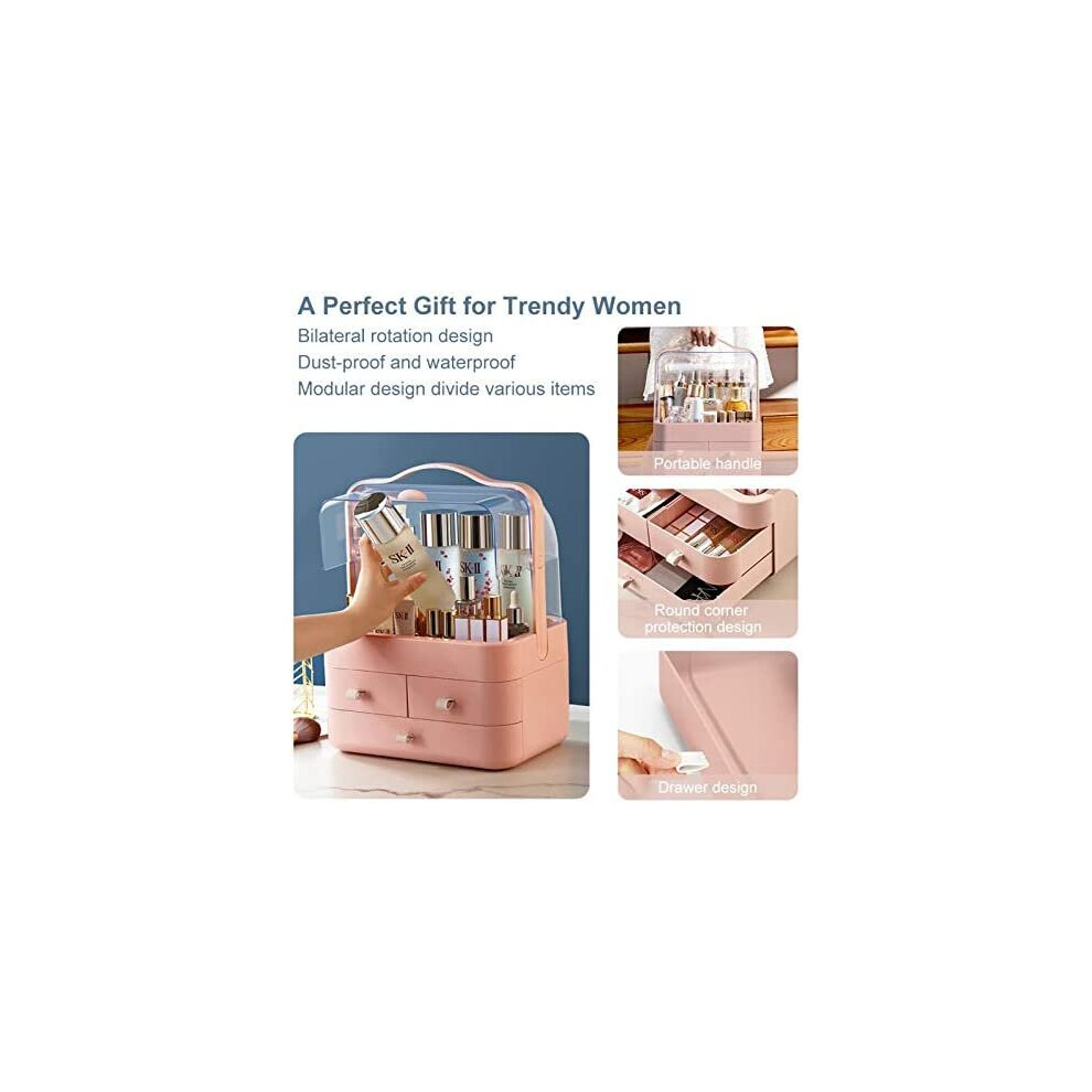 pink-makeup-cosmetic-storage-box-3-drawers-beauty-cosmetic-organisers