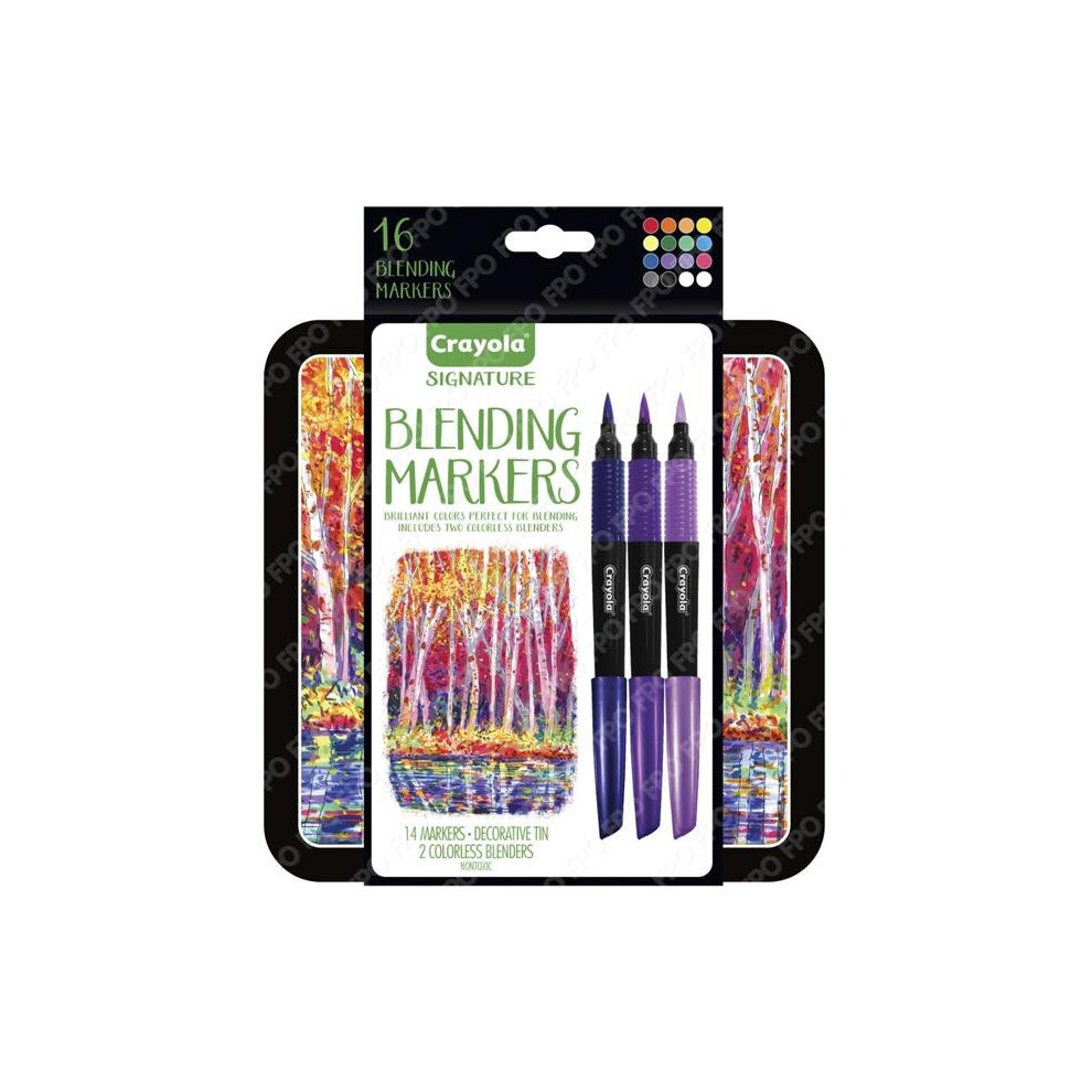 Crayola  Signature Blending Markers - Set of 16