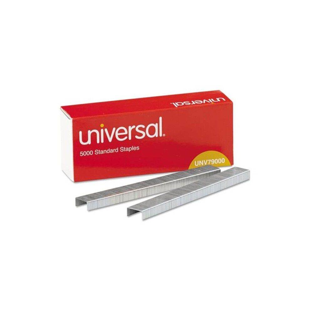 Universal UNV Standard Chisel Point Staples - 25 Per Pack