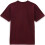 Vans (S, Burgundy) Vans Mens Stackton Stripe Cotton Crew Neck Short Sleeve T-Shirt Top Tee 2