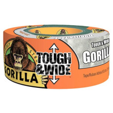 Gorilla Glue  2.88 in. x 30 yards Tough & Wide Gorilla Tape, Silver