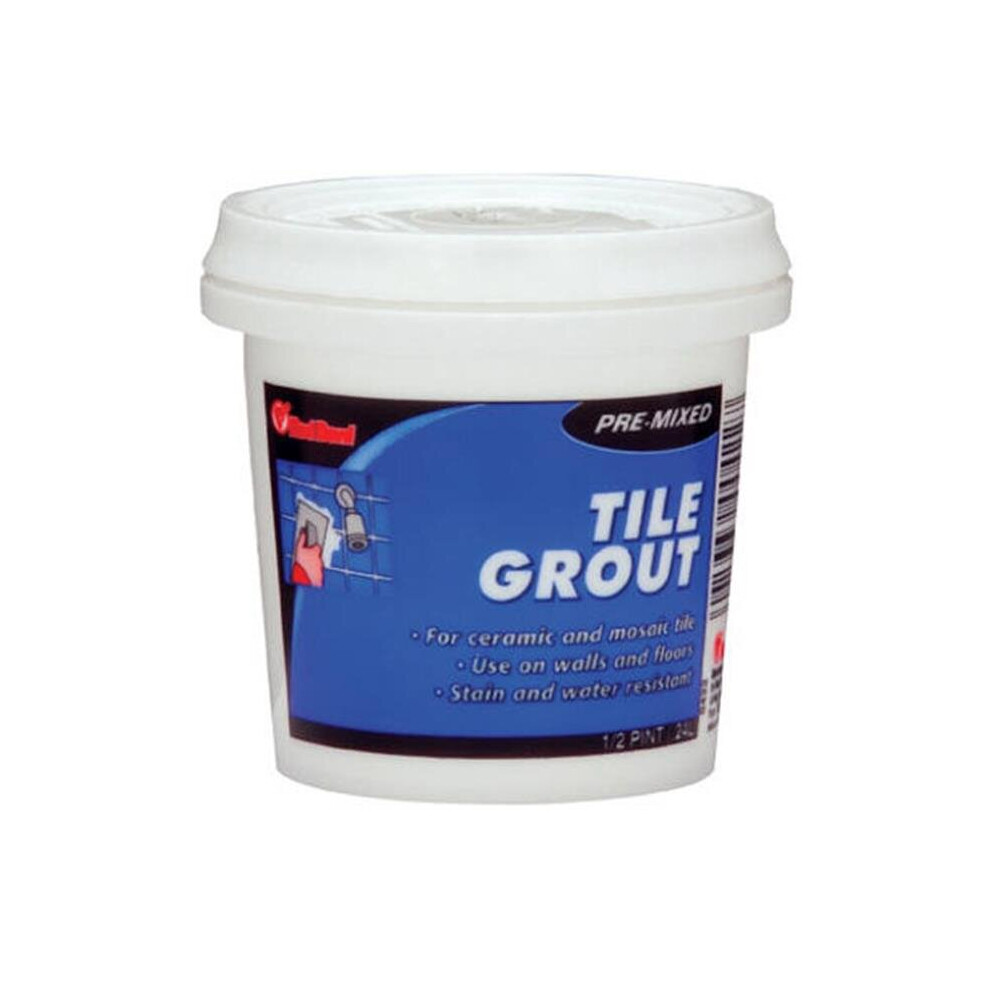 Red Devil 0422 0.5 Pt Premix Tile Grout 758218439517