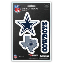 Pro Mark Dallas Cowboys Decal - Pack of 3