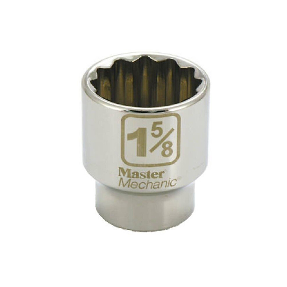 Apex Tool Group 0.75 In. Drive Master Mechanic 1.63 In. 12 Point Socket 758218767412