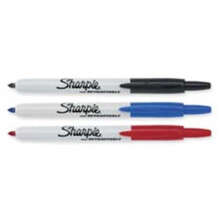 Sanford Brands Sharpie Fine Point Retractable Markers, Red