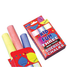 US Toy Company  Sidewalk Chalk-3-Bx - Pack of 12