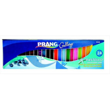 Prang  Pastello Non-Toxic Square Colored Paper Chalk, Pack 24