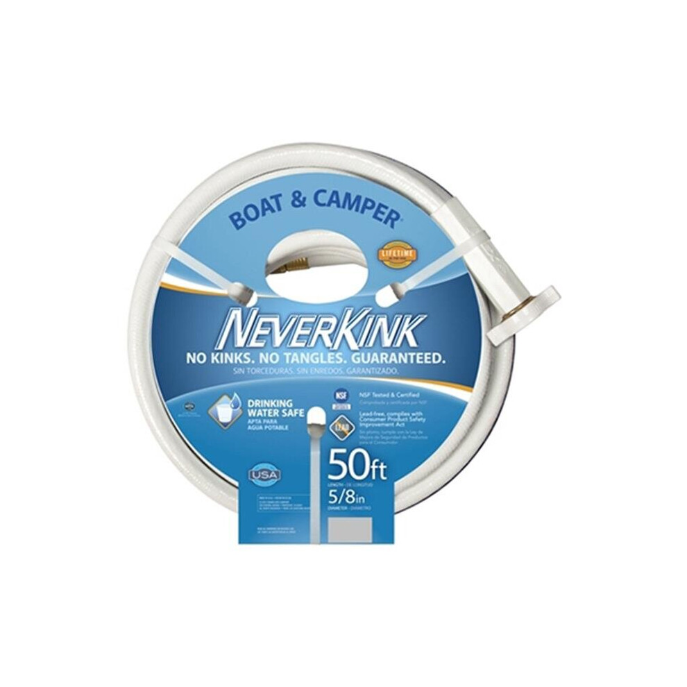 Apex 8612-50 50 ft. x 0.63 in. ID, NeverKink Boat & Camper Hose