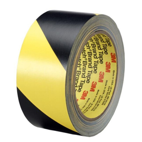 3M 3M Company 766 DC 2 in. X 36 yd., Yellow & Black Safety Stripe