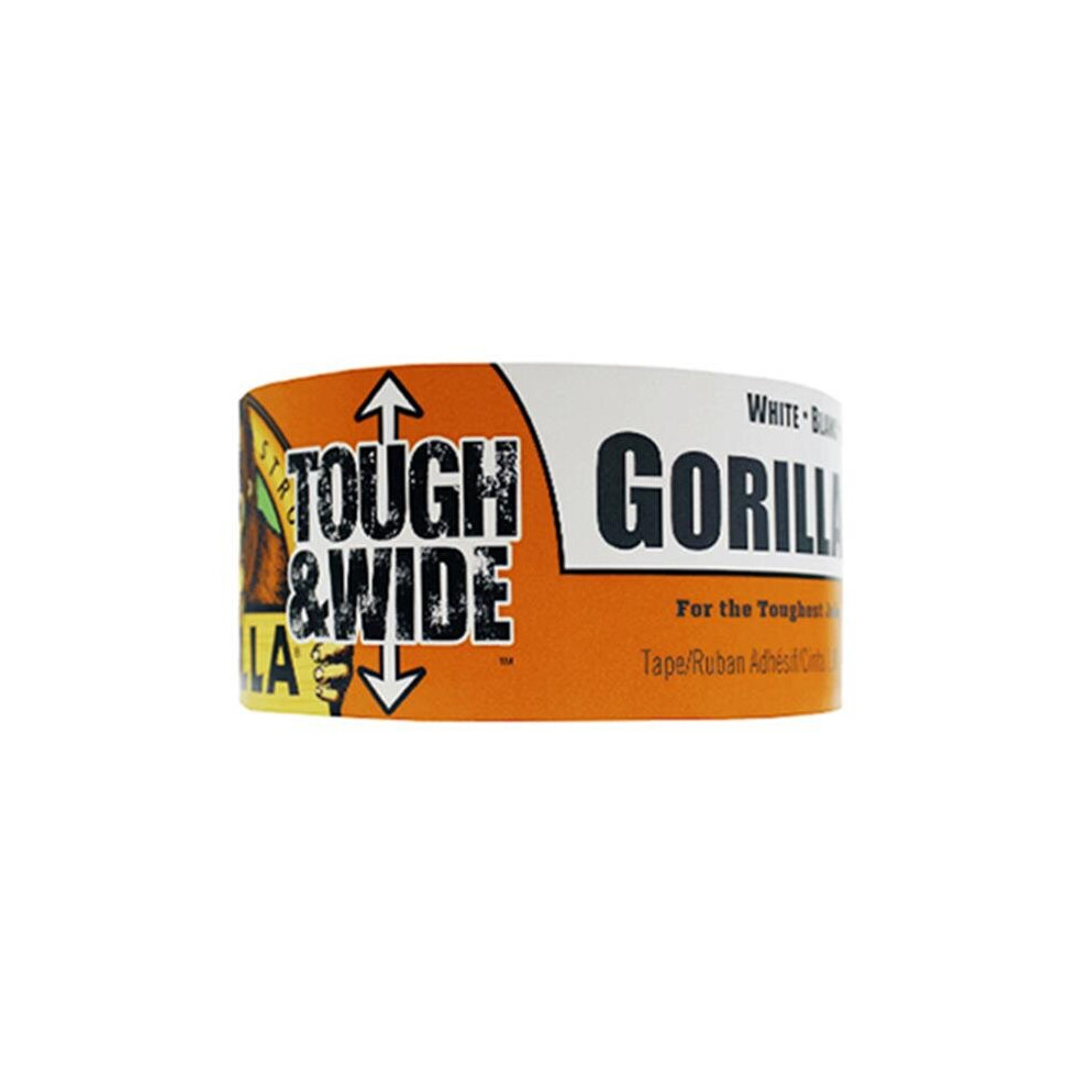 Gorilla Glue  2.88 in. x 25 Yards Tough & Wide Tape, White