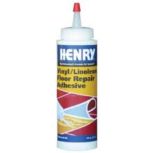 WW Henry 12220 6 oz. Squeeze Bottle Vinyl-Linoleum Floor Repair Adhesive Pack of 4