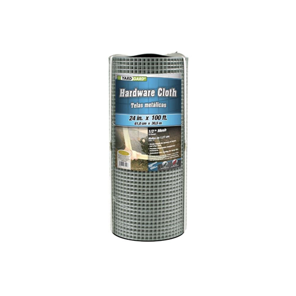 Midwest Air 308246B 24 In. X 100 Ft. 0.5 In. Mesh Galvanized Hardware Cloth 758218257555
