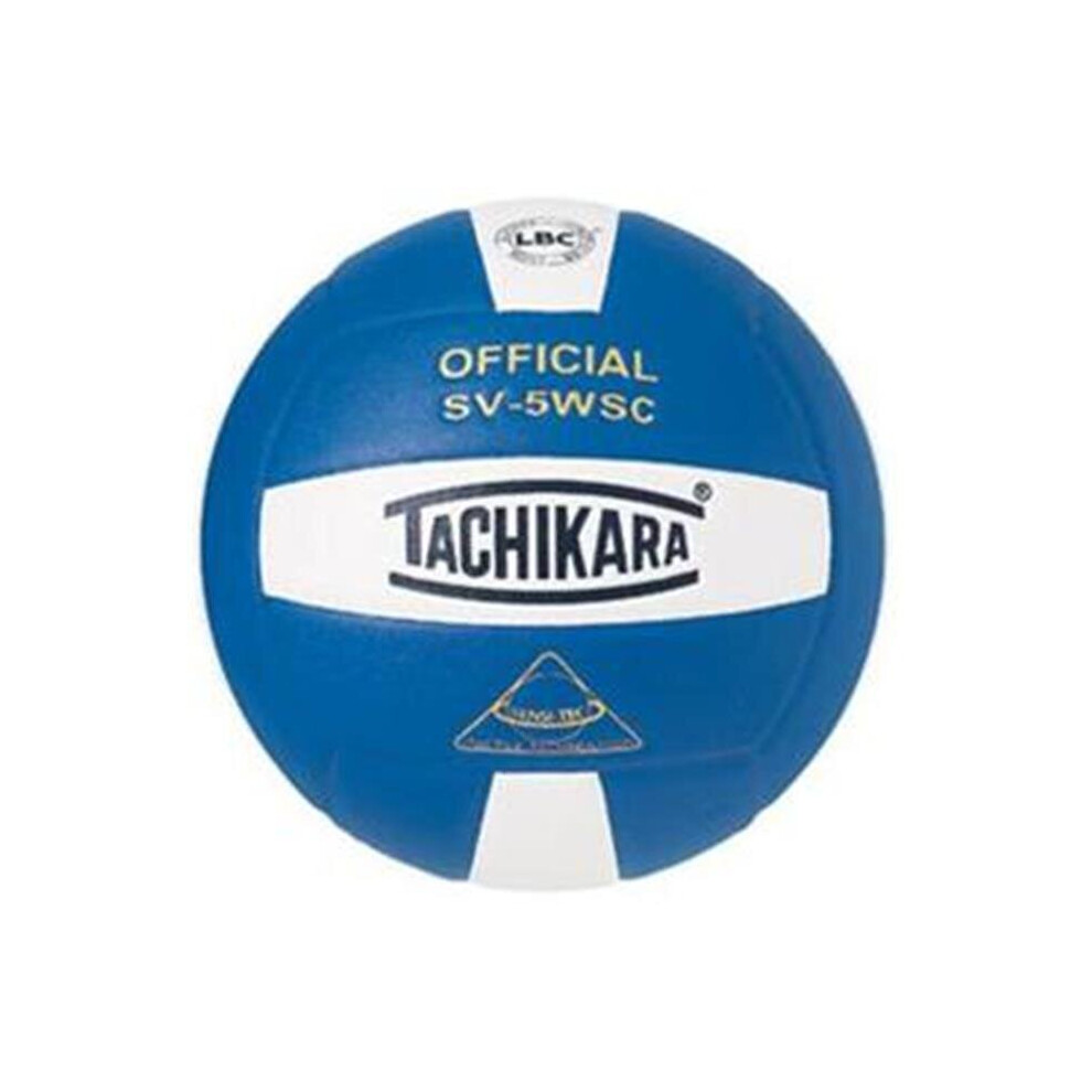 Tachikara Sensi-Tec Composite High Performance Volleyball - Royal-White