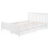 4FT6 Wooden Solid Pine Storage Bed Frame With Drawers 4