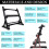 Dumbbell Rack Storage Stand Hex Weight Heavy Duty 3 Tier 6