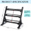 Dumbbell Rack Storage Stand Hex Weight Heavy Duty 3 Tier 7