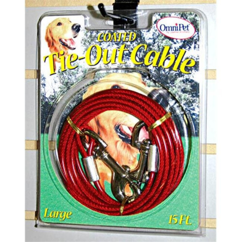 Leather Brothers  Tie-Out Cable Heavy Duty Large - 20 ft.