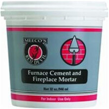 Meeco Manufacturing Furnace Cement & Mortar Quart - Gray