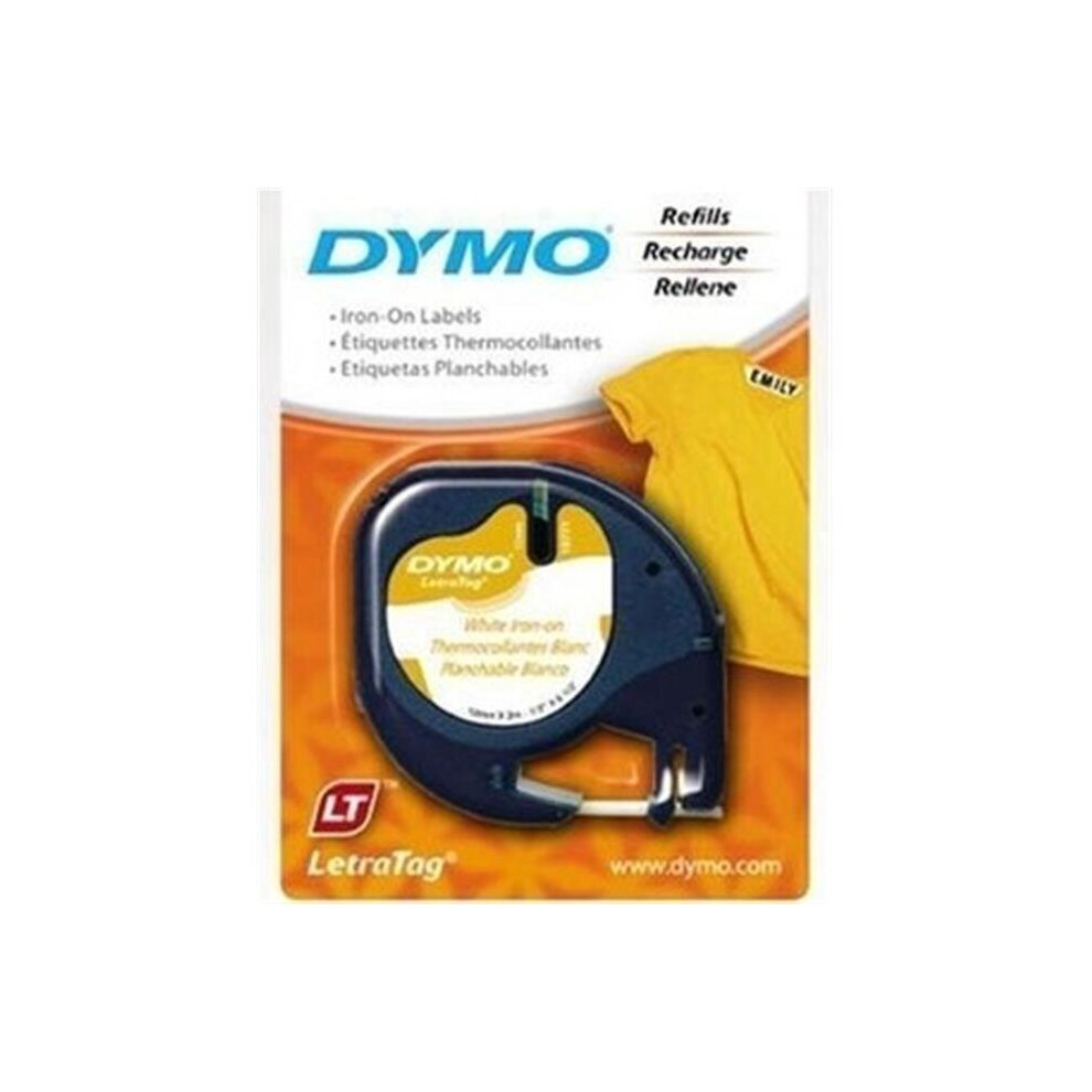 Dymo  Dymo Letra Tag White Fabric