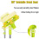 Extendable Window Squeegee with Rotating Head - High-Rise 2-in-1 Window Cleaner, Telescopic 0.6-1.4 m 5
